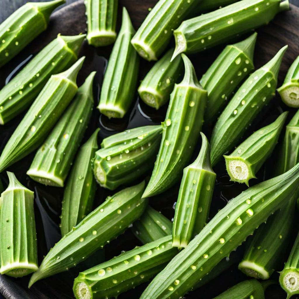 okra water