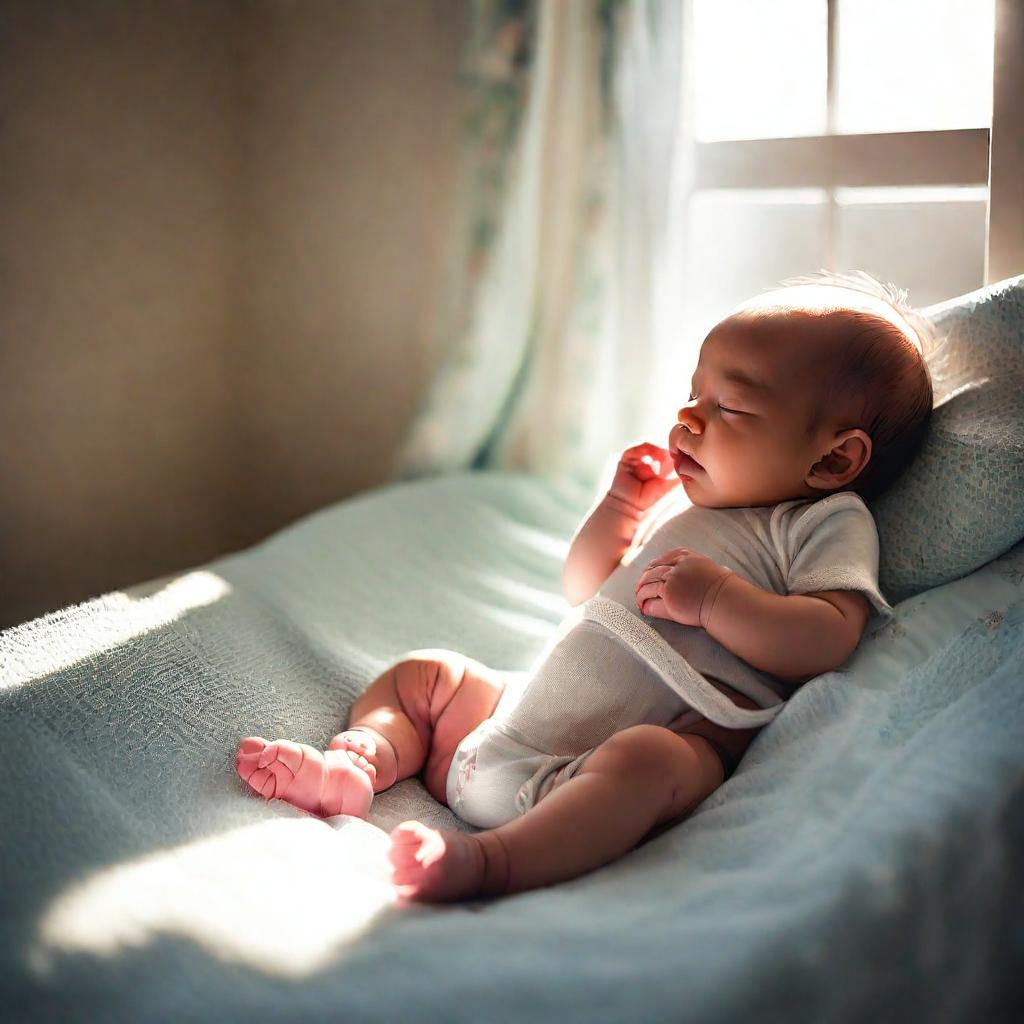 Morning Sunlight for Newborn Baby